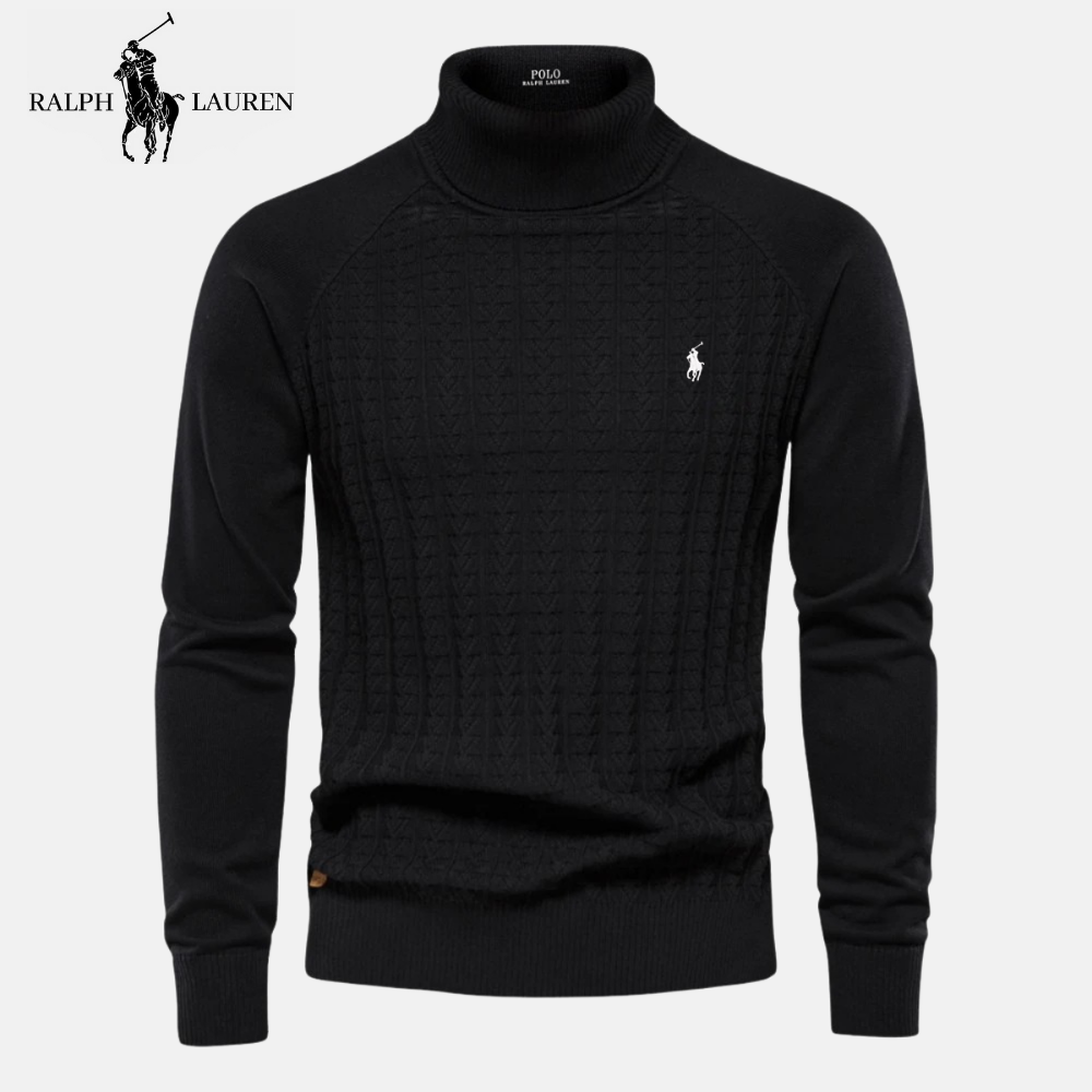 R&L Pull Col Roulé Héritage en Laine Mérinos – Stock Limité