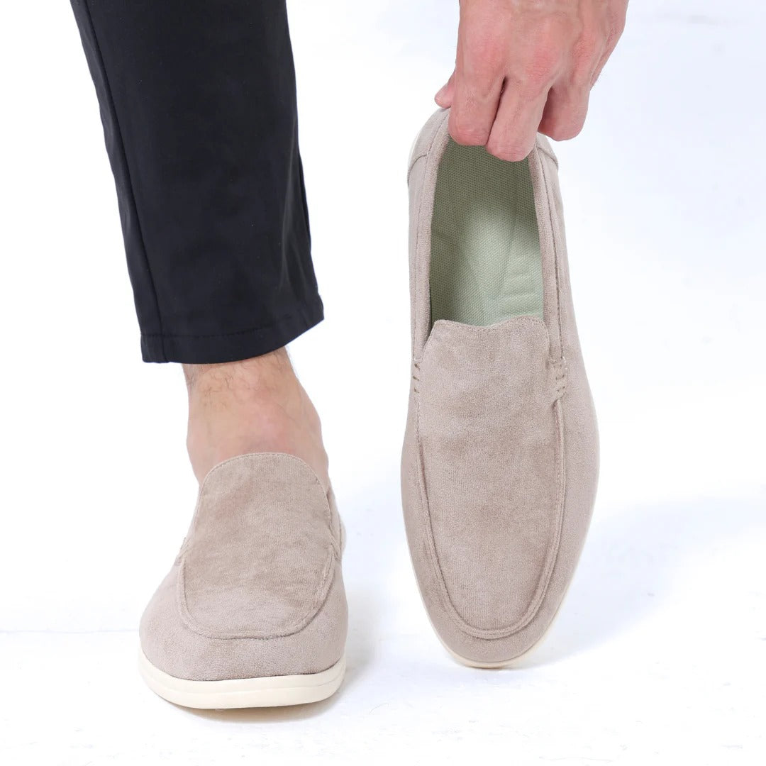 Mocassins en daim