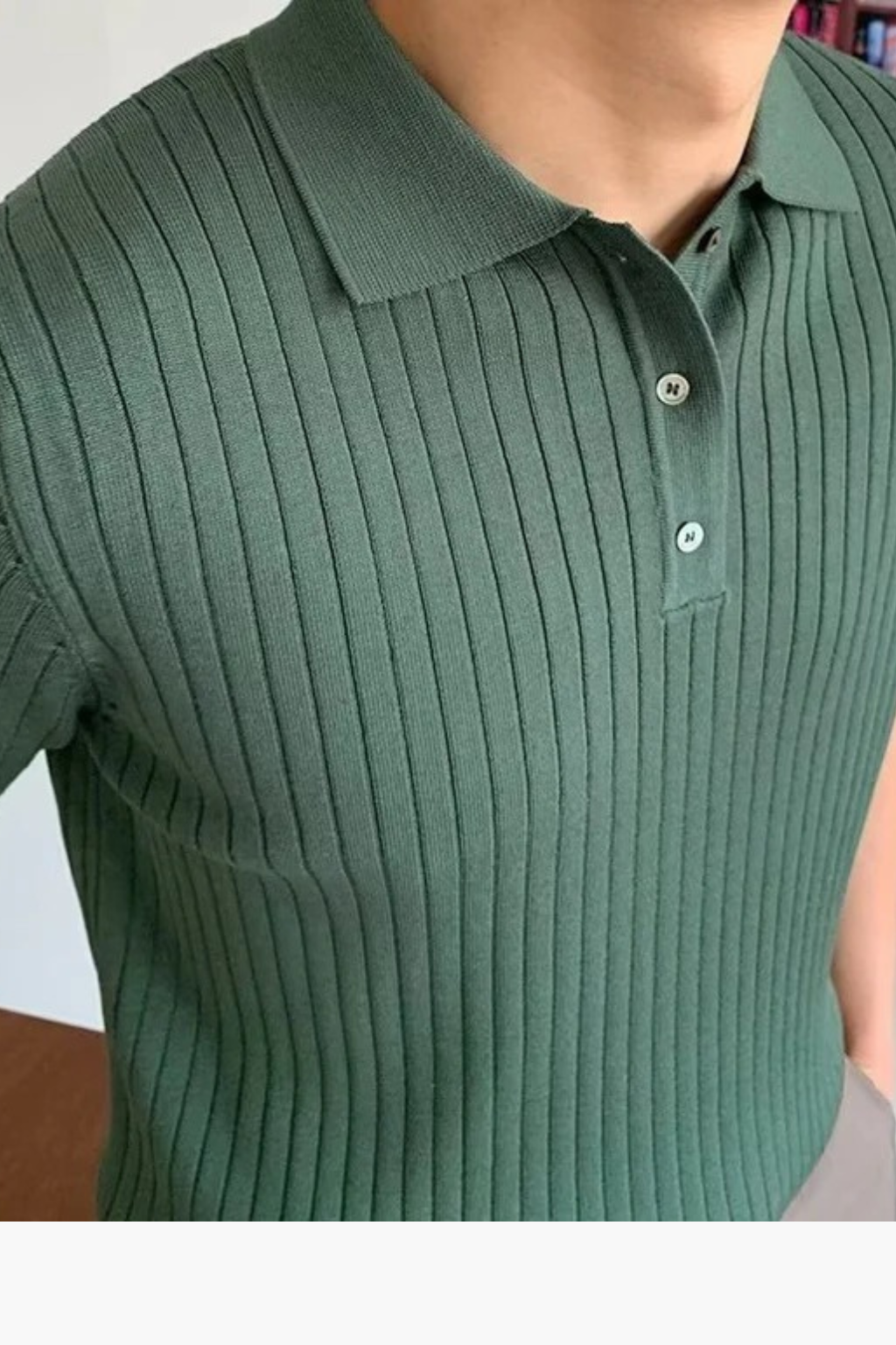 TURIN - POLO EN COTON COTELLÉ