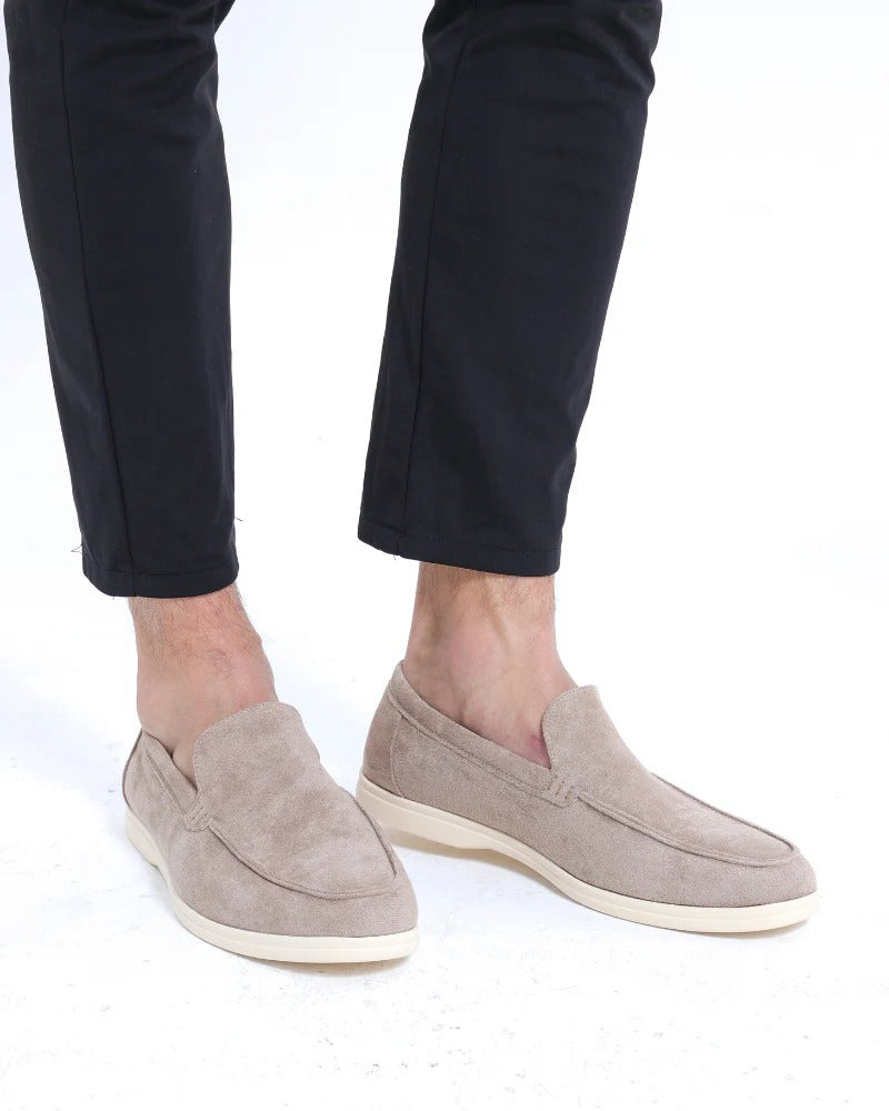 Mocassins en daim