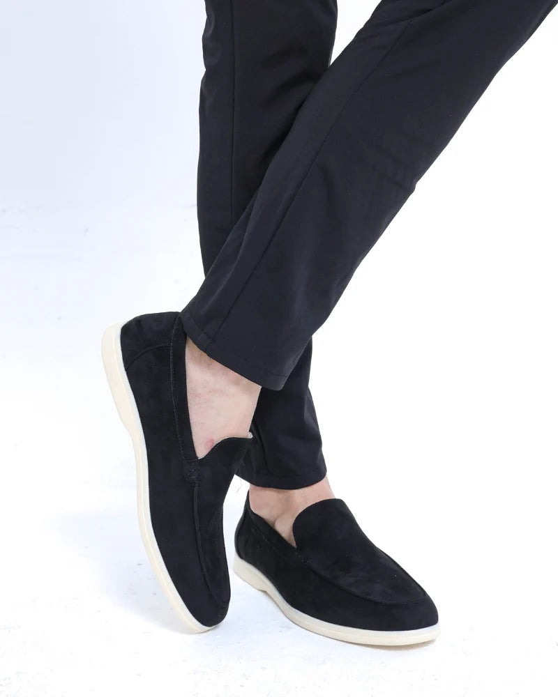 Mocassins en daim