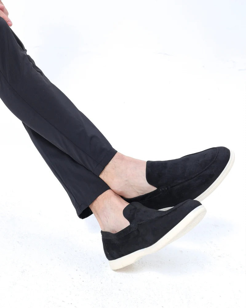 Mocassins en daim