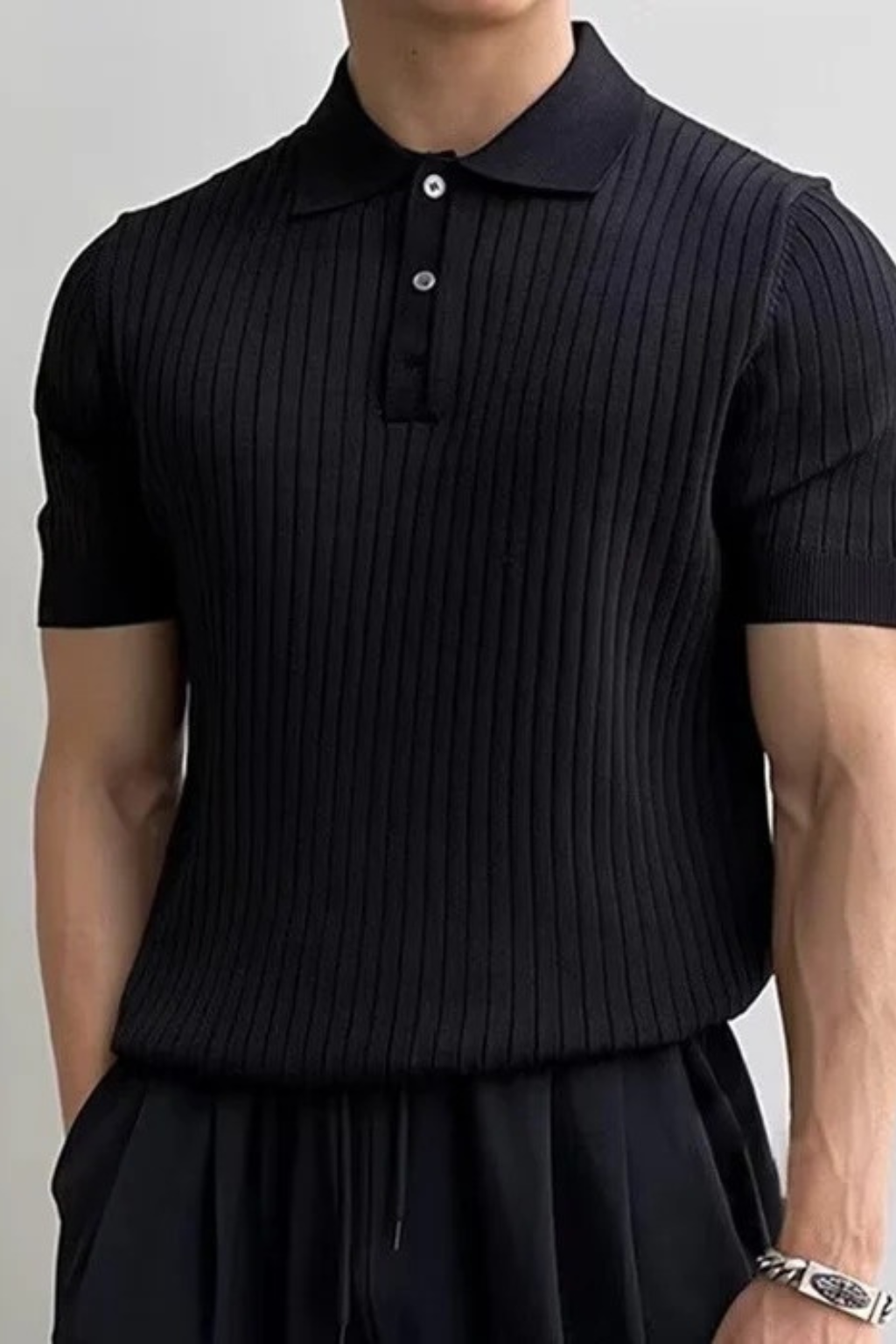 TURIN - POLO EN COTON COTELLÉ