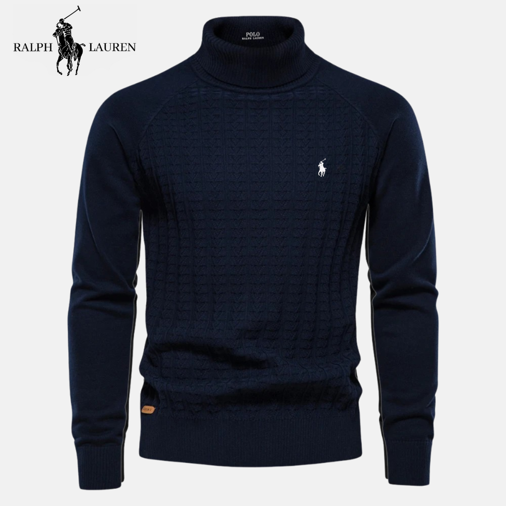 R&L Pull Col Roulé Héritage en Laine Mérinos – Stock Limité