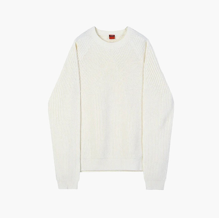 Pull en maille col rond
