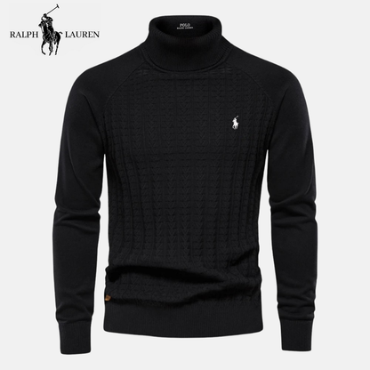 R&L Pull Col Roulé Héritage en Laine Mérinos – Stock Limité