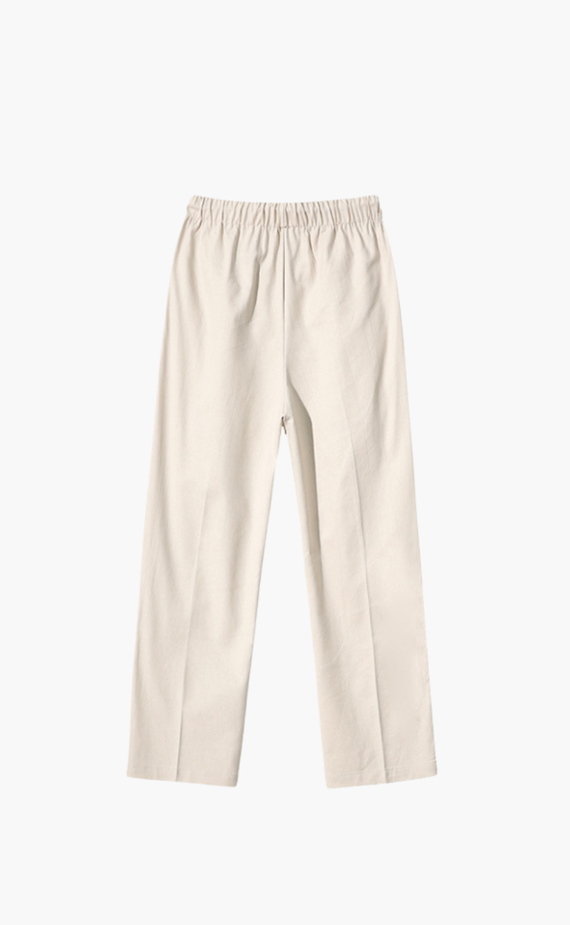 PANTALON EN LIN DÉCONTRACTÉ