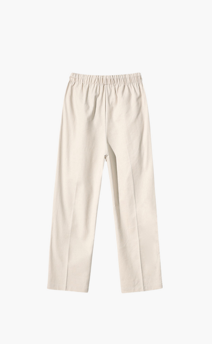 PANTALON EN LIN DÉCONTRACTÉ