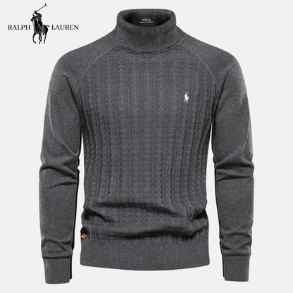 R&L Pull Col Roulé Héritage en Laine Mérinos – Stock Limité