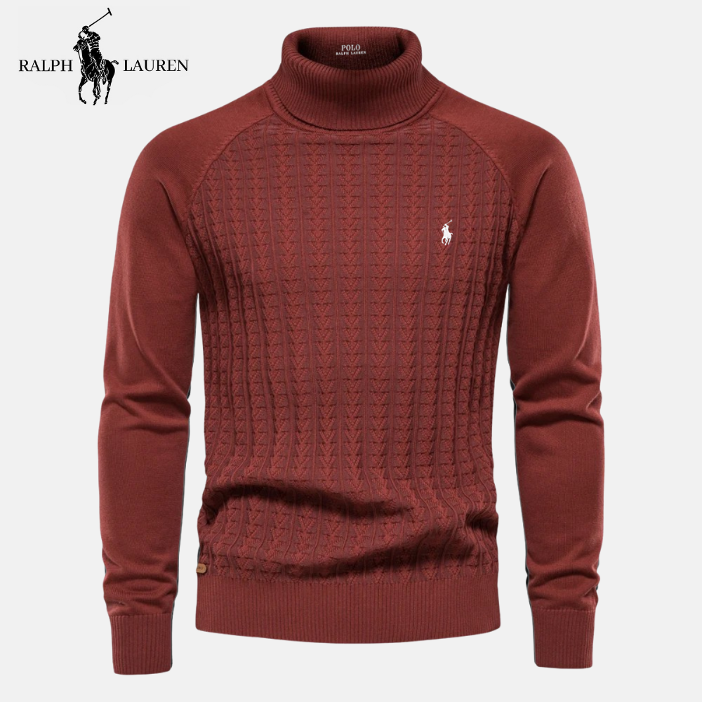R&L Pull Col Roulé Héritage en Laine Mérinos – Stock Limité
