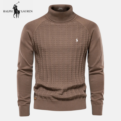 R&L Pull Col Roulé Héritage en Laine Mérinos – Stock Limité