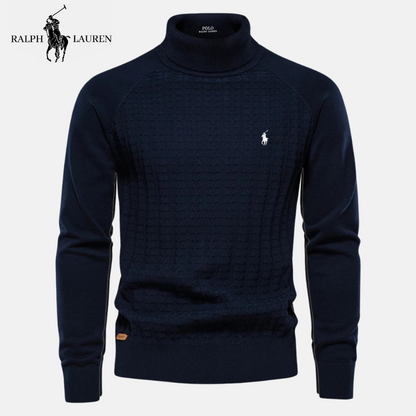R&L Pull Col Roulé Héritage en Laine Mérinos – Stock Limité