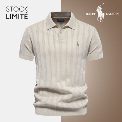 Polo Homme Maille Texturée R&L®