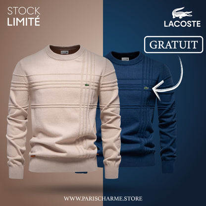 Pull Homme Texturé LC® 1+1 (DÉSTOCKAGE)