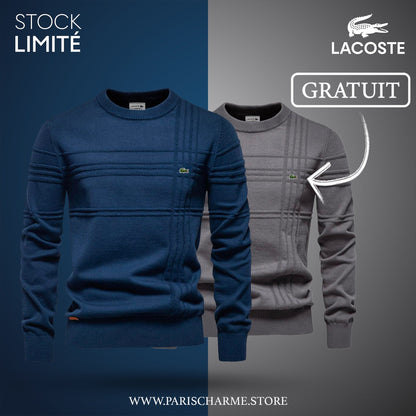 Pull Homme Texturé LC® 1+1 (DÉSTOCKAGE)