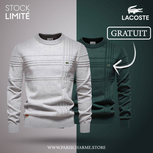 Pull Homme Texturé LC® 1+1 (DÉSTOCKAGE)
