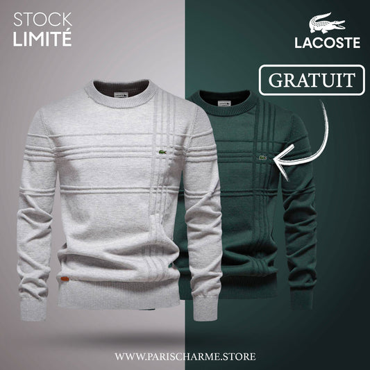 Pull Homme Texturé LC® 1+1 (DÉSTOCKAGE)